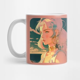 Woman Serene Sunsets Mug